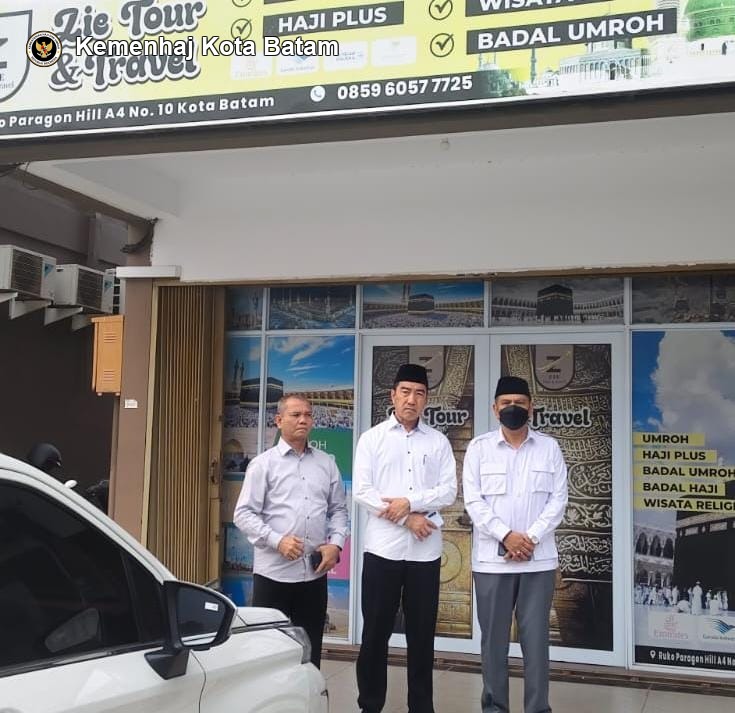 Perkuat Pengawasan, Kemenhaj Batam dan Kanwil Kepri Temukan Travel tanpa Izin PPIU dan PIHK