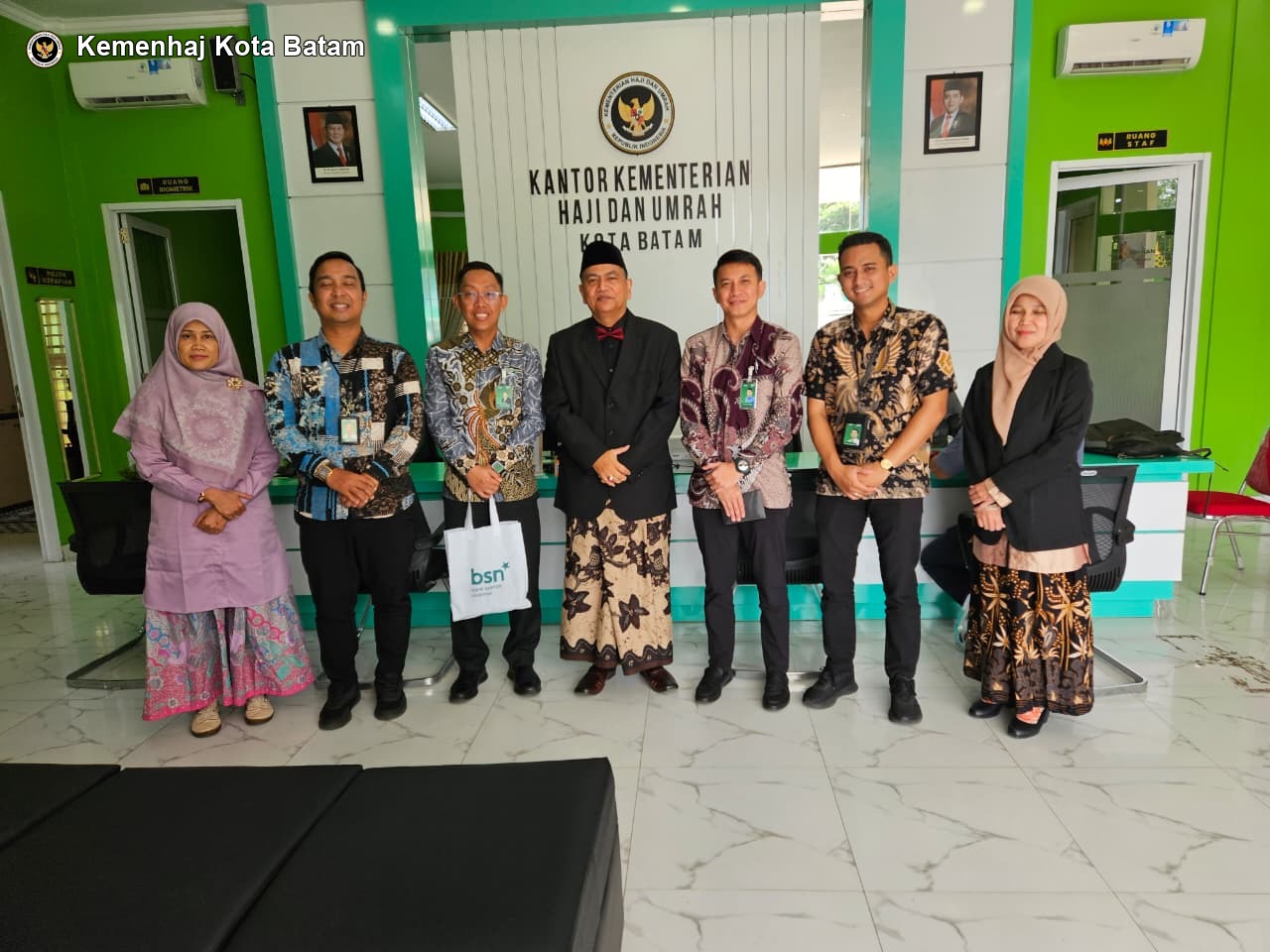 Kemenhaj Batam dan Bsn Perkuat Sinergi Pengembangan Ekosistem Ekonomi Haji dan Umrah